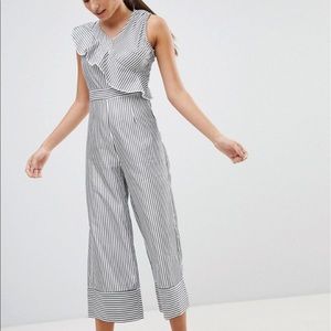 Striped Jumpsuit